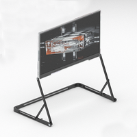 Moniteur portable OEM 15,6 pouces 1080P IPS pliable, extension d'écran d'ordinateur portable Type-C avec haut-parleur intégré pour les professionnels