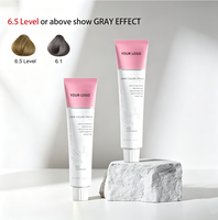 Crème colorante pour cheveux personnalisée, 143 couleurs, coloration permanente professionnelle, faible teneur en ammoniaque et sans PPD, fournisseur en gros de colorants pour cheveux