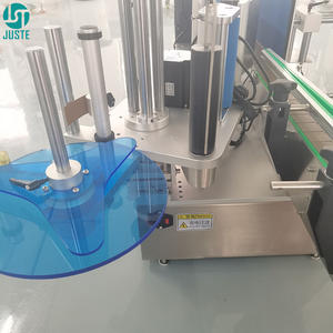 Tabletop rótulo aplicador 360 segurança círculo rotulagem máquina automática para delicatessen essencial cozinhar óleo redondo cápsula recipientes - Product Image 5