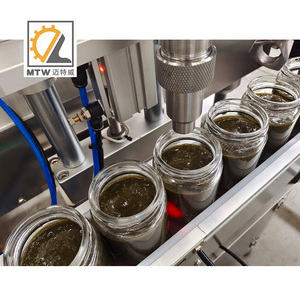 MTW tự động Kem pho mát lây lan Mayonnaise Mince thịt nước sốt Máy chiết rót - Product Image 4