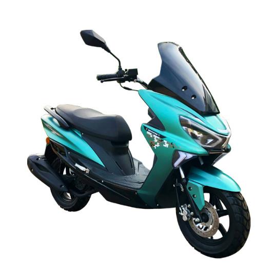 Popular 125cc 150cc gas moped scooter powered motorcycle cheap gasoline scooter for adult