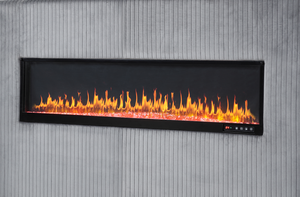 Modern Home Wooden King 5-Piece Bedroom Set with Ambient Lighting in Wood Finish - Product Image 5