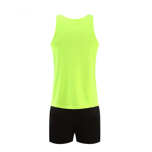 Kit de course personnalisé pour les équipes d'athlétisme, fabrication OEM, vêtements de sport respirants pour l'athlétisme, uniformes pour équipes et clubs - Product Image 3