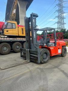 รถยกดีเซล CPCD70 7ตันรถยก <span class=keywords><strong>Heli</strong></span> แบบแมนนวลใช้กันอย่างแพร่หลายสำหรับการผลิตโลจิสติกคลังสินค้าภายใน - Product Image 4