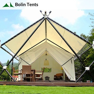 Carpa de Hotel Tipo A Bolin, Carpa de Lujo para Alojamiento y Desayuno, Carpa de Madera para Hotel, Carpa para Acampar al Aire Libre - Product Image 1