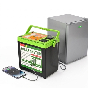 Station d'alimentation portable LiFePO4 pour le stockage d'énergie domestique, générateur solaire, batterie d'urgence pour le camping en plein air - Product Image 1