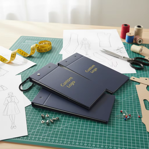 Muestrario de Telas al por Mayor, Carpeta de Muestras Textiles, Portafolio de Muestras Textiles, Libro de Cartas de Colores de Telas para Prendas de Vestir y Textiles para el Hogar - Product Image 1