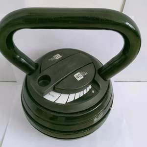 Fitness ejercicio gimnasio equipo pesa rusa Verstelbare mancuerna conjunto Kettlebell ajustable Kettlebell conjunto con agarre - Product Image 1