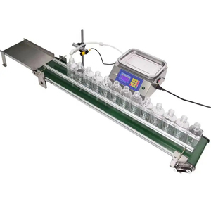Automatic Continuous Small Essential Oil Eye Drops Chemical Liquid Perfume Liquid Conveyor Belt Magnetic <b>Pump</b> Filling Machine - Product Image 1