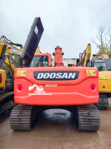<span class=keywords><strong>Pelle</strong></span> hydraulique sur chenilles Doosan DX140LC d'occasion avec système intelligent E EPOS pour la construction générale - Product Image 5