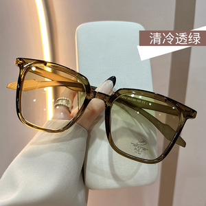 แว่นกันแดดสไตล์เรโทรสำหรับผู้หญิง TR90 กรอบป้องกันรังสียูวี 400 ประเภท 3 บังแดดเลนส์ PC บรรจุภัณฑ์กล่อง YC81013 - Product Image 3