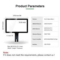 Pantalla Táctil Capacitiva Proyectada (PCAP) de 15.6 Pulgadas con Interfaz USB EETI3189 ILITEK2510 en Promoción