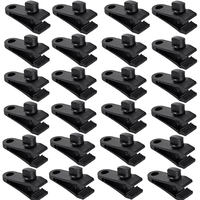 Pince crocodile multifonction en nylon pour la vente en gros, mini-clip de fixation pour tente, accessoires pour sacs de camping en extérieur