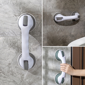 1 pièce Poignée de maintien antidérapante à ventouse pour salle de bain, pour la sécurité des personnes âgées et des personnes handicapées, pour la douche et comme barre de bain domestique - Product Image 2