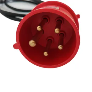 Customized 32A Indoor/Outdoor Industrial Plug Socket Dustproof Waterproof Power Cords Extension Cords Cheaper Manufacturer