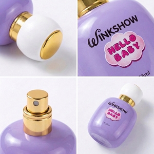 Marca Propia, MOQ 100 Piezas, Etiqueta Privada, Perfume Infantil de 50 ml con Aroma Natural a Frutas, Botella Redonda Azul, Fragancia Segura para Niños - Product Image 2