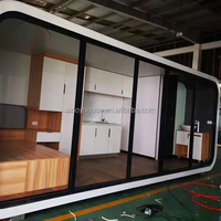 Conteneur Modulaire Intelligent et Mobile de 20 pieds, Certifié ISO CE, Étanche, pour Cabane en Bois de style Apple, Hôtel de Luxe Moderne, Logement et Supermarché