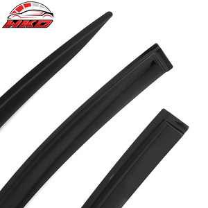 Viseras para ventanas de acrílico ahumado, 4 piezas, compatibles con Toyota Prius 16-22 y Prius Prime - Product Image 5