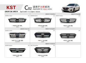 Griglia anteriore per <span class=keywords><strong>SUBARU</strong></span> <span class=keywords><strong>Legacy</strong></span> 2023 91121 an23a - Product Image 2