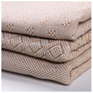 Tissu de canapé et de rideau <span class=keywords><strong>en</strong></span> coton écologique, <span class=keywords><strong>en</strong></span> toile de jute, <span class=keywords><strong>en</strong></span> fibre de lin, de haute qualité, tissage jacquard, <span class=keywords><strong>chanvre</strong></span>, jute, coton tissé - Product Image 5