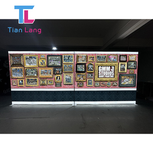 Cabina de exhibición moderna Cajas de luz de tela Equipo de Feria Comercial con caja de luz Seg Tela elástica - Product Image 5