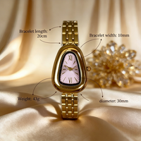 Montre vintage pour femme en or, cadran romain rose soleil, montre-bracelet à quartz, bracelet fin en acier inoxydable, montre habillée pour femme