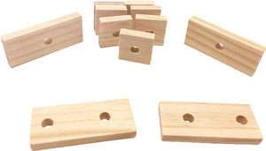 Juguete Ecológico de Madera Natural 2025 a Precio Reducido para Aves Pequeñas y Mascotas Aves - Product Image 5