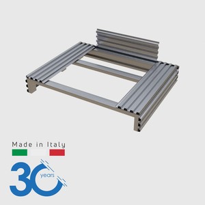 TM PEDANE Accessory for Hydraulic Dock <b>Levelers</b> VS250B Galvanized Steel W3300xL2500xH1200MM for Electro-Hydraulic <b>Ramp</b> - Product Image 1