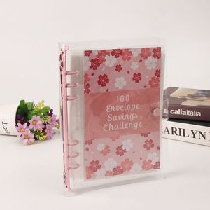 Hot Bán A5 Tùy Chỉnh Ngân Sách Kế Hoạch Hàng Tháng Tài Chính Tổ Chức PVC Lông-Lá 100 Phong Bì Thách Thức Tiết Kiệm Giấy Thách Thức - Product Image 5