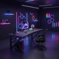 Table de jeu portable EaseNeat avec cadre métallique robuste, support ergonomique, multifonctionnelle