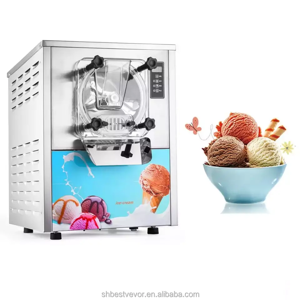 Il nuovo elenco Si Hao Commercial Frozen Hard Ice Cream Machine Maker 20 L/H Yogurt Ice Cream Maker ice cream bar machine