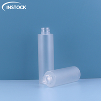 Emballage d'émulsion cosmétique Bouteilles de pulvérisation en plastique PET 100ml 120ml 150ml Pompe d'emballage de lotion de parfum givré Stock d'étanchéité