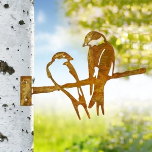 Artisanat métallique : Artisanat de jardin, Caterpillar Girl, Wolf, Modern Edge Dance, Dwarf Penguin, Articles, Work Rusty, Eagle, Seal, Birds, Goat - Product Image 3