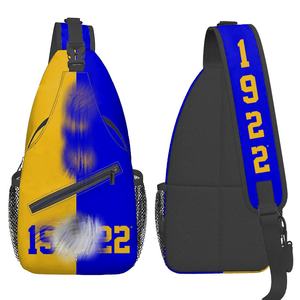 Logo de sororité personnalisé <span class=keywords><strong>1920</strong></span> sac à dos lettre grecque sac à dos à bandoulière pour voyage épaule poitrine sac à dos sacs à dos promotionnels - Product Image 2