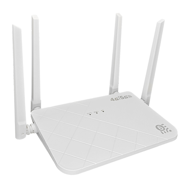 Enhanced WiFi6 Home Broadband Mobile Router with 4G LTE 300mbps Firewall QoS Function White-New Electronics Product
