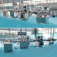 Machine automatique de remplissage et de bouchage de liquides oraux pour savon liquide cosmétique