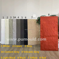 Mousse de PU polyuréthane pierre grande dalle légère facile à installer fausse pierre artificielle panneau mural en pierre de PU pour le salon