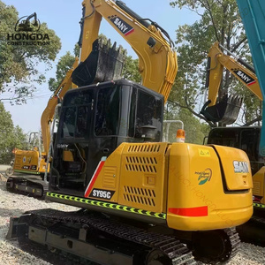 Meilleur prix pour une excavatrice sur chenilles Sany SY95C d'occasion, 9,5 tonnes, moteur Isuzu, modèle 2022, équipement de construction d'origine japonaise - Product Image 4