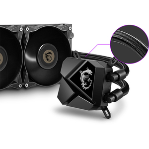 CORELIQUID P280 280mm Système de refroidissement liquide tout-en-un compatible avec les sockets LGA 1150/~/2066 /AMD CPU, radiateur de refroidissement par eau CORELIQUID P280 280mm - Product Image 5