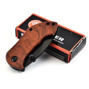 มีดพับอเนกประสงค์ BK DA33 สแตนเลส ด้ามไม้ ปรับแต่งได้ตามต้องการ OEM สำหรับพกพา ตั้งแคมป์ กิจกรรมกลางแจ้ง และเอาตัวรอด - Product Image 4