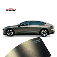 Vinilo Premium Mate Color Café, Certificado SGS, Autoadhesivo, de Alto Brillo, que Cambia de Color, Antiarañazos, para Envolver Autos, para NIO ET7
