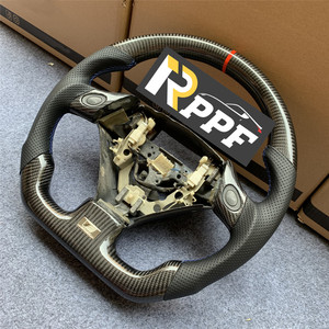 RPPF <strong>Best</strong> Quality Carbon Fiber &amp; Leather Sports <strong>Steering</strong> Wheel with Red Line at Top for Lexus GS300 - Product Image 6