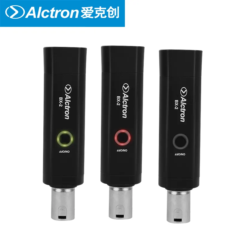 Alctron BX-2 Portable Nirkabel Biru-Gigi Converter XLR Antarmuka Audio Receiver Perubahan Cabled Perangkat Ke Perangkat Nirkabel BX2