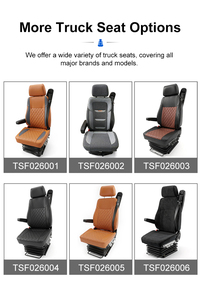 Sièges de camion personnalisés, sièges pneumatiques robustes pour semi-remorques, sièges de conducteur de luxe pour Volvo, Iveco, Chevrolet, Toyota, Sinotruk, Ford Parts - Product Image 5