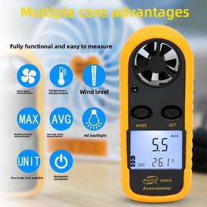 Instrument <span class=keywords><strong>de</strong></span> <span class=keywords><strong>mesure</strong></span> <span class=keywords><strong>de</strong></span> vitesse d'anémomètre numérique Portable GM816 pour l'échelle et le compteur <span class=keywords><strong>de</strong></span> <span class=keywords><strong>vent</strong></span> <span class=keywords><strong>de</strong></span> vitesse <span class=keywords><strong>du</strong></span> <span class=keywords><strong>vent</strong></span> - Product Image 2