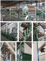 Ligne de production automatique de tapis laminés en mousse machine à plastifier par colle à base d'eau pour la fabrication de tapis