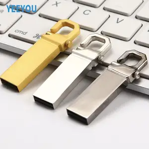 Compact Metal USB Flash Drive: Customized Thumb Key Fast and Reliable Data Storage 4GB 8GB 16GB 32GB 64GB 128GB