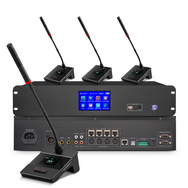 Professional Conference Meeting Room Video Conferencing Equipment Camera Microphone