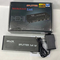 Répartiteur HDTV 4K 60Hz 2.0 1x4, compatible HDCP 2.2, 1 entrée 4 sorties, distributeur HDTV