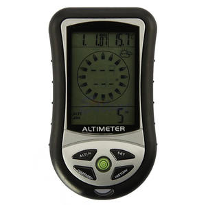 Termômetro digital lcd 8 em 1, bússola digital, alímetro eletrônico, barômetro, calendário, temperatura, uso ao ar livre, caminhadas, escalada - Product Image 2